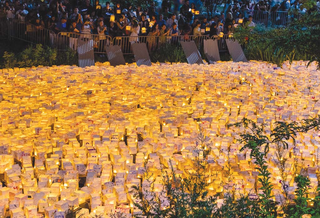 Water Lantern Festival at the Esplanade The Boston Sun