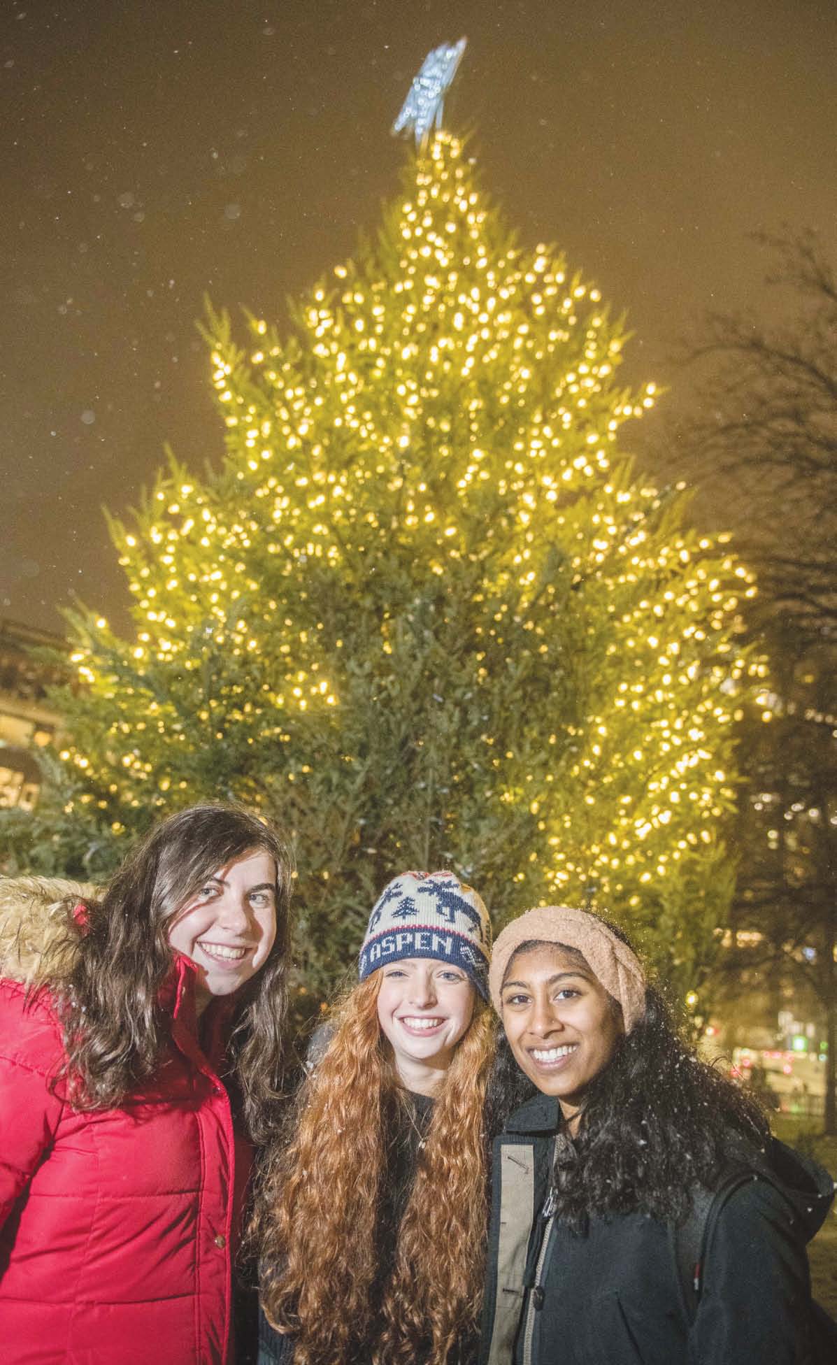 Copley Square Tree Lighting The Boston Sun